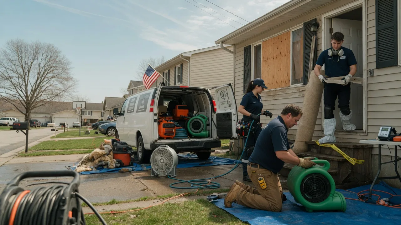 Water Damage Restoration in Dorset, OH near me